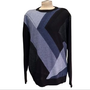 Abstract Geometric Sweater, Trending! Pronto Uomo